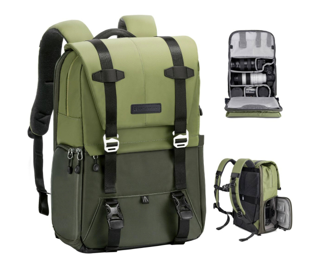 K&F Concept Urban Wander 20 l - zielony - 1550454 - zdjęcie 2